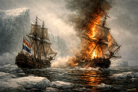 Inferno am Schelfeis – Zusammenstoß der arktischen Freibeuter von Johannas Art Creations