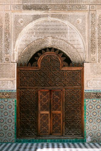 decorative architecture in Morocco | travel photography
