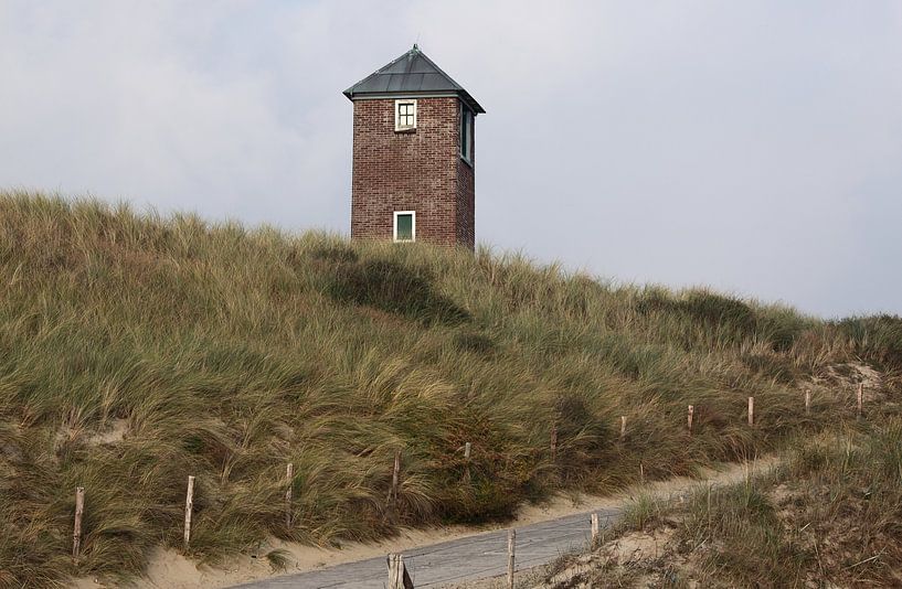 Lichtbaken Het Kustlicht van MSP Canvas