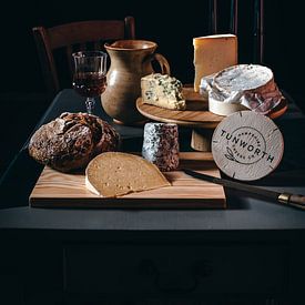 Nature morte au fromage sur Daisy de Fretes