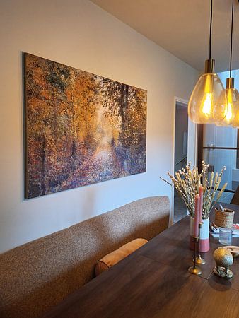 In the Woods, Pierre-Auguste Renoir - Wide version