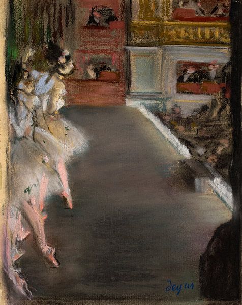 Danseuses à l'Ancien Opéra, Edgar Degas par Liszt Collection