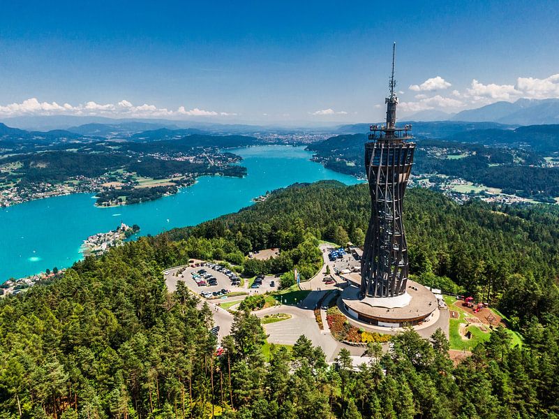 Pyramidenkogel am Wörthersee par Ralf van de Veerdonk