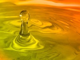 goutte d'eau duo-color