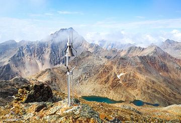 Dreamlike mountain landscape