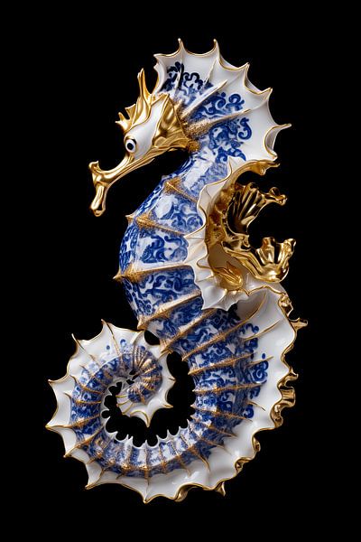 Zeepaard Delfts Blauw van Marianne Ottemann - OTTI