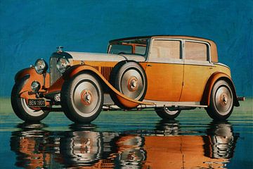 Une Bentley 8 litres de 1931 est une véritable voiture classique