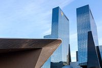 Station Rotterdam centraal met NN gebouw