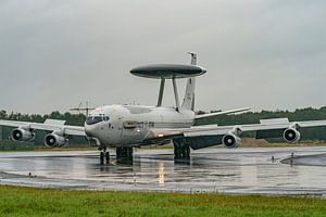 Die Boeing E-3 Sentry (Wache) der NATO.