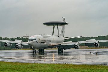 Boeing E-3 Sentry (schildwacht) van de NAVO. van Jaap van den Berg
