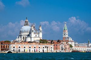 Blick auf die Kirche Santa Maria della Salute in Venedig, Italien