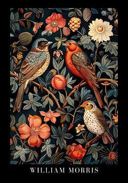 William Morris Poster von Niklas Maximilian