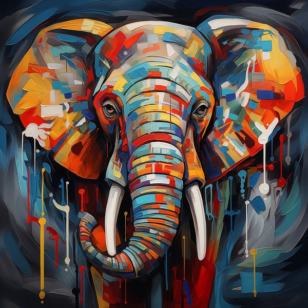 Éléphant par Cafe Noir