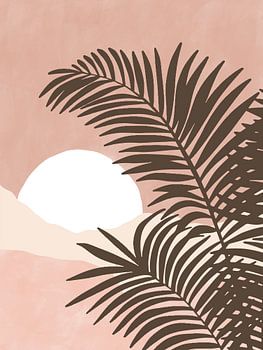 Coucher de soleil tropical