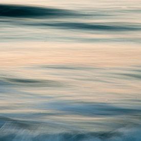 avondlicht op zee van jaap deen