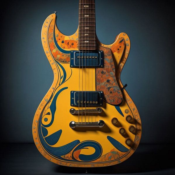 GuitArt no.4 van Gert-Jan Siesling