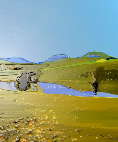 Pavilion view Gohrich [Original 60 cm x 50 cm] by Anna Kasten
