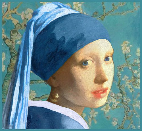 Meisje met de parel - touch of blue