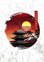 Illustrative image of the scenery in Japan