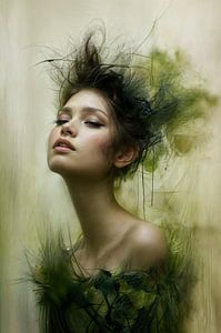 Femme verte