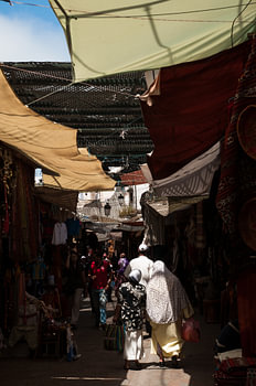 In de Souk, Rabat