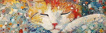 Malerei Katze | Katze von Wunderbare Kunst