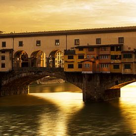 Ponte Vecchio de goude brug van Jeffrey Tukker