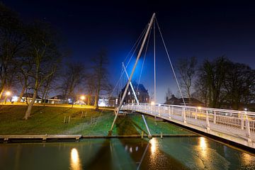 Martinus bridge over Catharijnesingel in Utrecht by Donker Utrecht