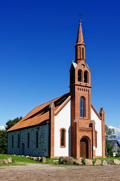 Parish Church in Deutsch Crottingen by Gisela Scheffbuch