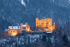 Schloss Hohenschwangau, Allgäu, Bayern, Deutschland