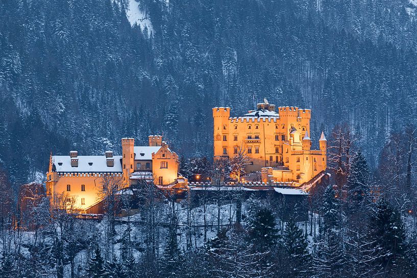 Castle Hohenschwangau, Allgau, Bavaria, Germany by Henk Meijer Photography