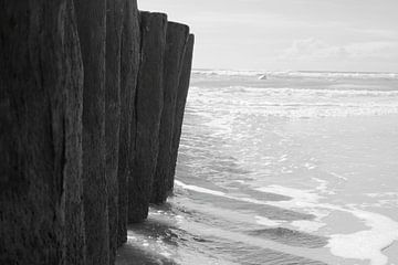 Strand von Berck von Schwarzes Pech Photography
