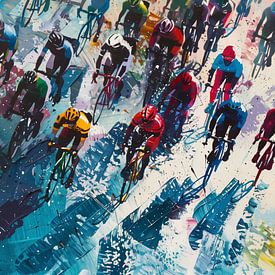 In the heart of the peloton by Lauren Wilde