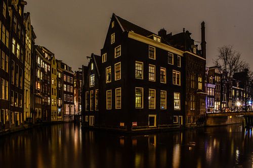 House in the water Amsterdam