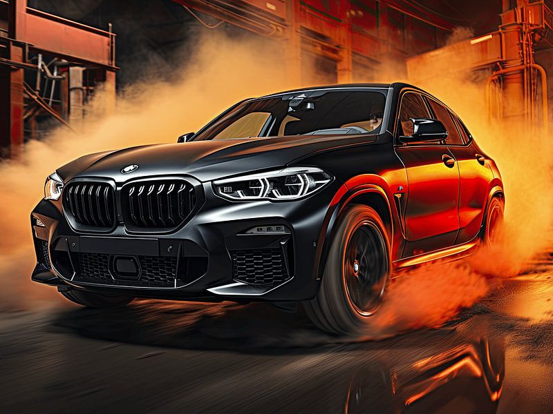 BMW X5M Competition van Tim Kunst en Fotografie