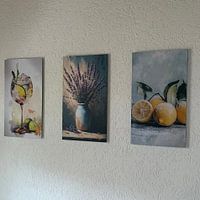 Klantfoto: Kruiden- en citrusdrank van JBJart Justyna Jaszke, op aluminium