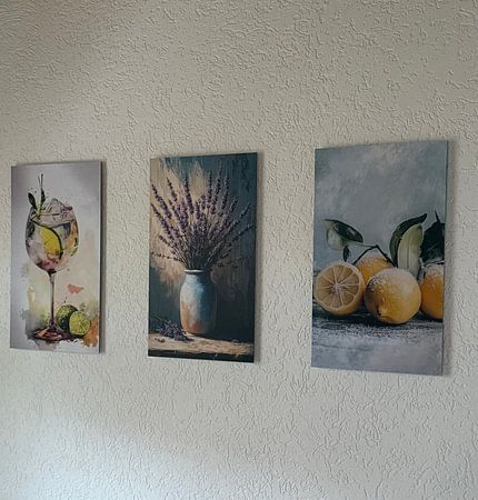 Kräuter- und Zitrusfruchtgetränk