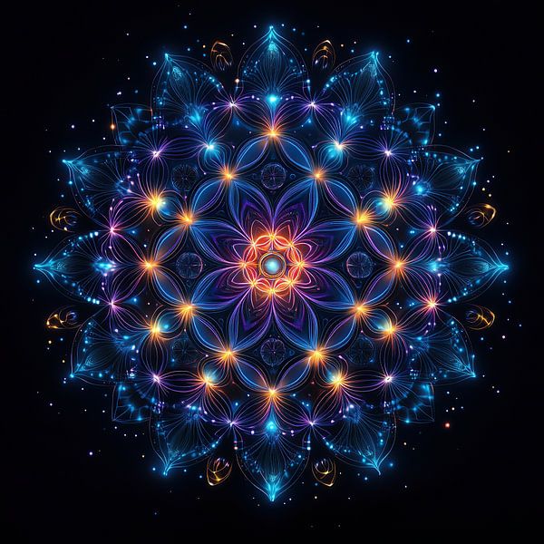 Mandala im Einklang mit der Natur von Niklas Maximilian