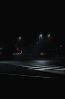 Flughafen Berlin Brandenburg bei Nacht
