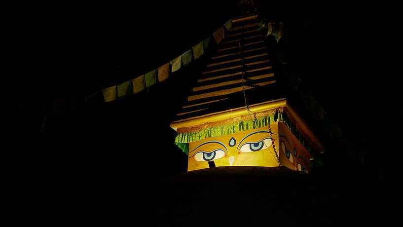 Buddha is watching you by Timon Schneider