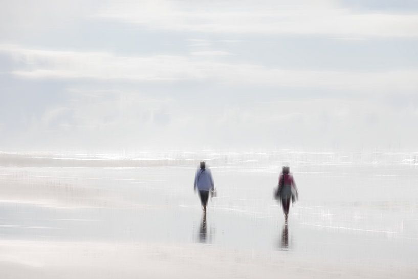 promenade sur la plage par Ingrid Van Damme fotografie