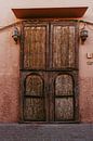 Reisefotografie Druck von marokkanischen Handwerk Tür in Marrakesch von sonja koning Miniaturansicht