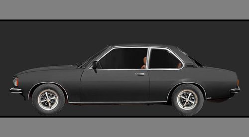 Opel Ascona B in black