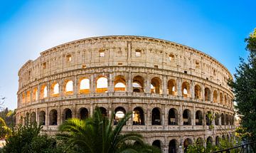 Detail of the Colosseum in Rome by Ivo de Rooij