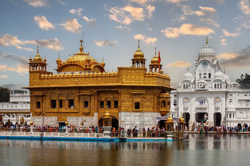 Der Goldene Tempel von Amritsar von Roland Brack