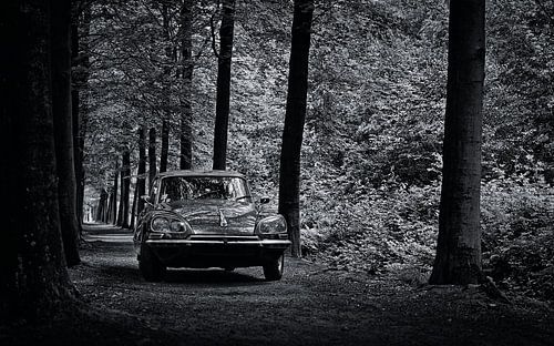 Citroën DS 23 Pallas Black and white