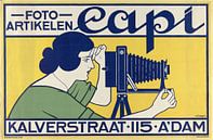 Fotoartikelen Capi, Kalverstraat 115 Amsterdam, Johann Georg van Caspel van Vintage Afbeeldingen thumbnail