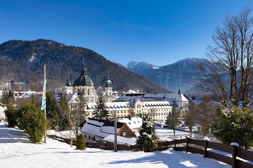 View of the monastery Ettal by Christina Bauer Photos