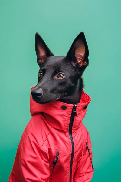 Australian Kelpie by Poster Art Shop
