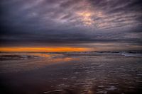 Setting sun